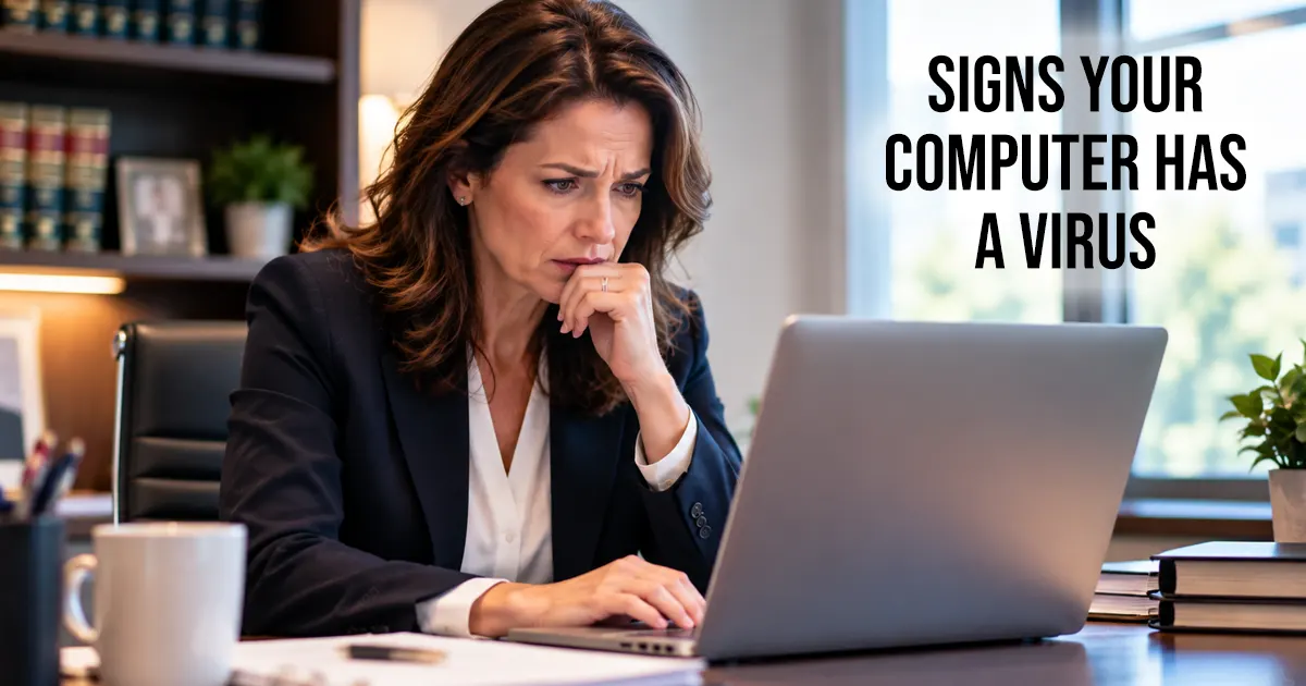 Signs Your Computer Has a Virus