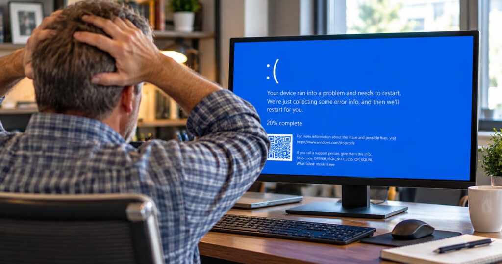 The Blue Screen of Death
